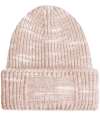 BB330R (B330R) Chunky Knitted Patch Beanie strawberry haze colour image